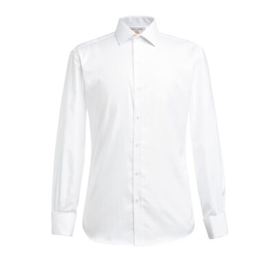 Gents Slim Fit Herringbone Shirt Thumbnail