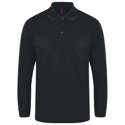 Unisex Long Sleeve Polo Thumbnail