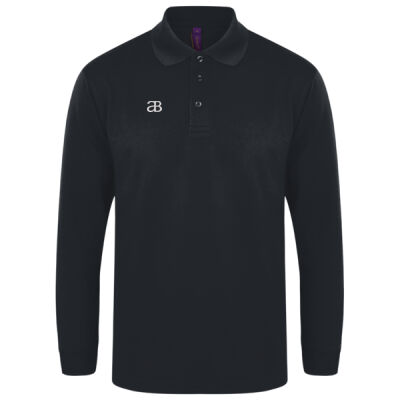 Unisex Long Sleeve Polo Thumbnail