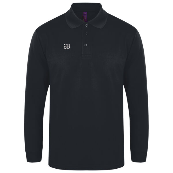 Unisex Long Sleeve Polo Thumbnail